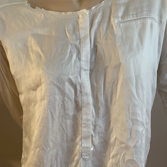 Silk white top - Picture 2 of 7